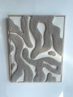 Getufte muurkunst inclusief lijst - 54x68cm, Overige materialen, 50 tot 75 cm, Nieuw, Ophalen of Verzenden