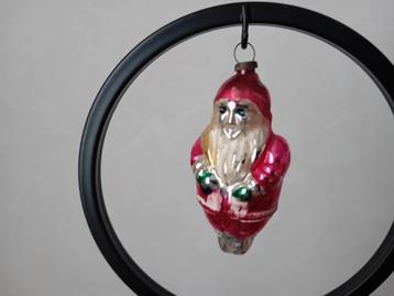 ANTIEK /OUD KLEIN KERSTMANNETJE VOOR FEATHERTREE  beschikbaar voor biedingen