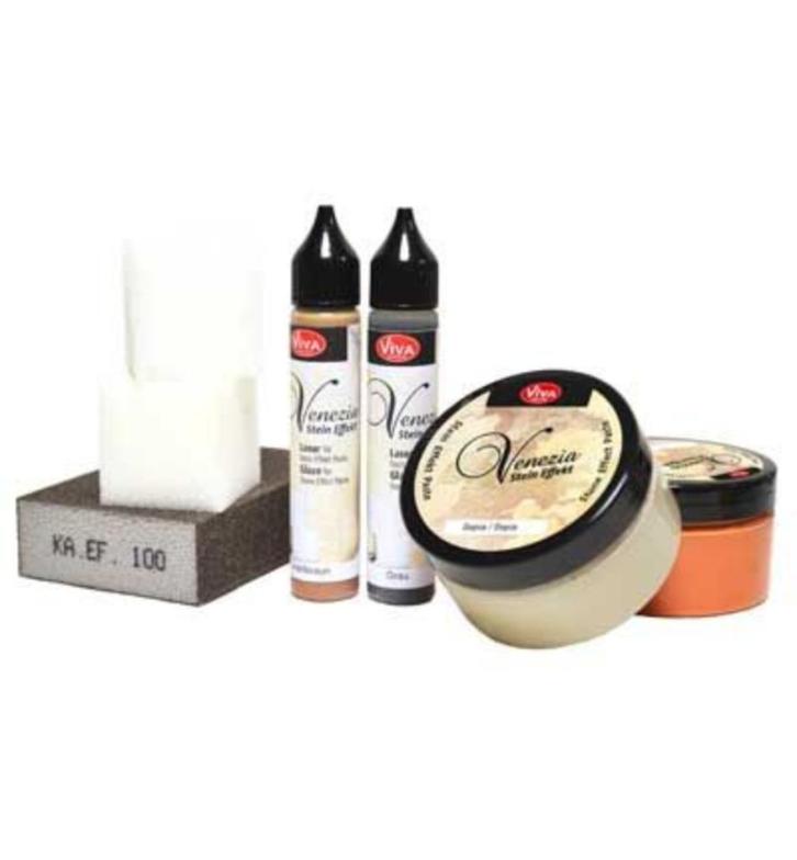 Viva Decor Venezia Stein Effekt set Rosso (rood steenkleur), Hobby en Vrije tijd, Knutselen, Nieuw, Overige typen, Ophalen of Verzenden