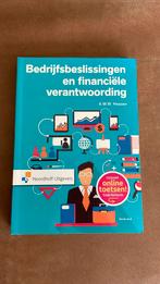 Bedrijfsbeslissingen en financiele verantwoording, Ophalen of Verzenden, Alpha, Zo goed als nieuw, A.W.W. Heezen