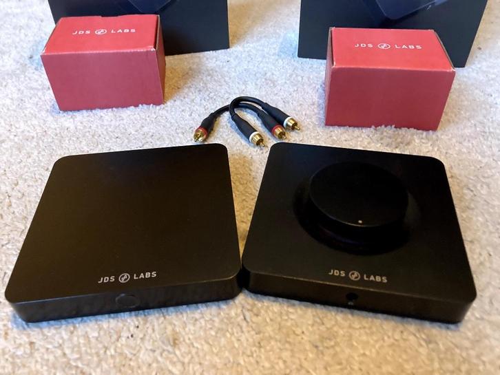 JDS Labs EL Stack: EL DAC II + EL AMP II+, Audio, Tv en Foto, Converters, Zo goed als nieuw, Ophalen of Verzenden