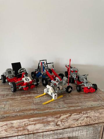Vintage Technisch lego sets 8640, 8620, 8841, 8842, 8055 beschikbaar voor biedingen