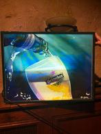 Heineken lichtbak, Ophalen, Gebruikt, Lichtbak of (neon) lamp