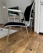 Set van 4 eetkamerstoelen merk; BRUNNER, Huis en Inrichting, Stoelen, Ophalen of Verzenden, Gebruikt, Wit, Vier