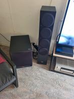 Denon avr-x 4100 met teufel speakerset, Ophalen of Verzenden, Zo goed als nieuw, Overige merken, Overige spelers