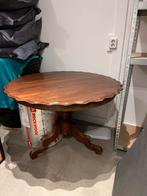 Prachtige biedermeier tafel met gedraaide poot vintage, Ophalen