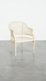 Vintage design stoel van Jonathan Adler uit de jaren 70, Huis en Inrichting, Ophalen, Gebruikt, ., Wit
