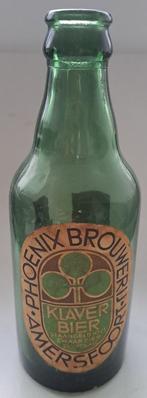 PHOENIX - oud flesje Klaver bier, Ophalen of Verzenden, Gebruikt, Flesje(s), Overige merken