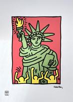 Unieke litho + certificaat | Keith Haring | Liberty, Antiek en Kunst, Kunst | Litho's en Zeefdrukken, Ophalen of Verzenden