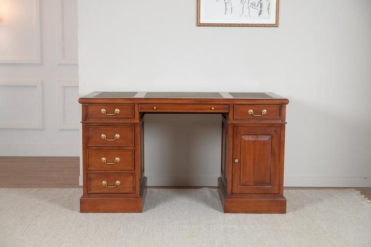 Klassiek Engels bureau (NIEUW) 140x70, Huis en Inrichting, Bureaus, Nieuw, Bureau, Ophalen of Verzenden