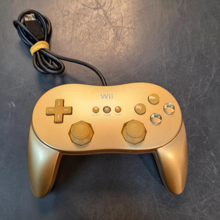 Nintendo Wii Controller Goud Bedraad | Elders gezien voor 90, Spelcomputers en Games, Spelcomputers | Nintendo Wii, Zo goed als nieuw