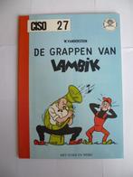 CISO 27 UITGAVE"DE GRAPPEN VAN LAMBIK"UIT 1980, Willy Vandersteen, Eén stripboek, Ophalen of Verzenden, Zo goed als nieuw