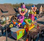 Carnavalswagen Thema kerk/biker in onderdelen, Ophalen, Zo goed als nieuw
