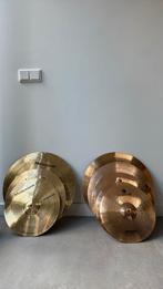 2 sets cymbals(Millenium & Cast B8(By Sonor)) + Istanbul tas, Ophalen, Zo goed als nieuw, Sonor
