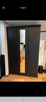 Brimnes Ikea kledingkast zwart 3 deuren ZGAN, Huis en Inrichting, Kasten | Kledingkasten, Ophalen, 200 cm of meer, 150 tot 200 cm