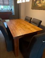 Eettafel zware kwaliteit, Ophalen, Gebruikt, 50 tot 100 cm, Vijf personen of meer
