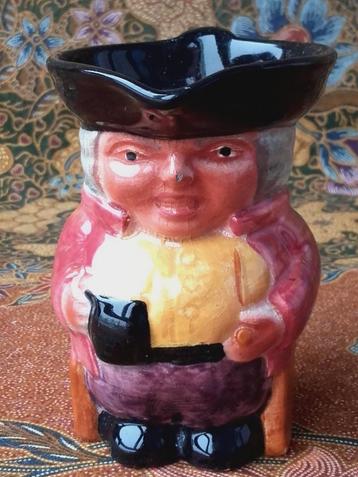 Mooie oude Staffordshire Toby jug uit Engeland 10,3 cm. beschikbaar voor biedingen
