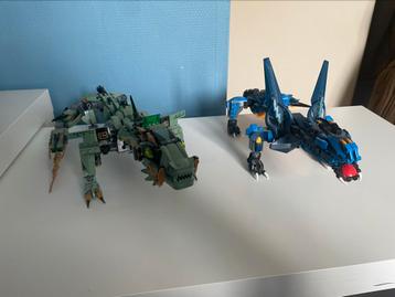 Lego Ninjago Groene draak + Blauwe draak beschikbaar voor biedingen