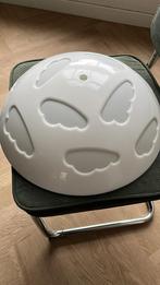 Witte Plafondlamp met Wolken Design, Huis en Inrichting, Lampen | Plafondlampen, Ophalen of Verzenden, Gebruikt, Kunststof