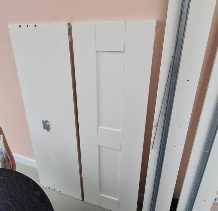Ikea Brimnes bed 140x200, Huis en Inrichting, Slaapkamer | Bedden, Gebruikt, Tweepersoons, 140 cm, 200 cm, Hout, Wit, Ophalen