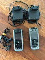 Twee Nokia 6021 met oplader en 1 headset, Ophalen of Verzenden, Gebruikt