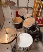 Drumstel met toebehoren voor beginnende drummer, Ophalen, Gebruikt, Tama