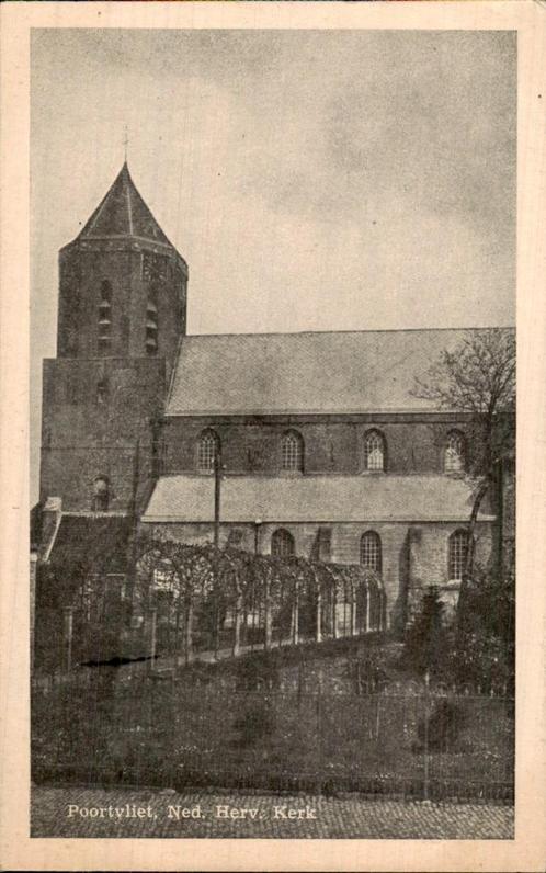 Poortvliet ., Verzamelen, Ansichtkaarten | Nederland, Ongelopen, Zeeland, Voor 1920, Verzenden