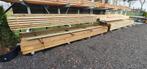 NIEUWE geïmpregneerde liggers 5 x 10 Div lengte, Ophalen, Nieuw, 250 cm of meer, Balken