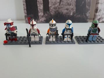 Lego star wars clone minifiguren beschikbaar voor biedingen