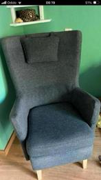 Fauteuil van de ikea donkergrijs zgan, Huis en Inrichting, Fauteuils, Ophalen, Zo goed als nieuw