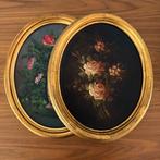 2 lijsten, hout, goud, vintage, brocante, barok, netjes, Ophalen of Verzenden, Zo goed als nieuw, Hout, Minder dan 50 cm