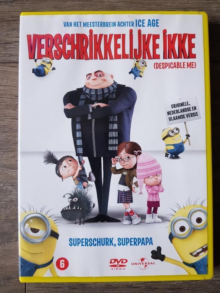 Dvd Verschrikkelijke Ikke / Despicable me, Cd's en Dvd's, Dvd's | Tekenfilms en Animatie, Zo goed als nieuw, Amerikaans, Tekenfilm
