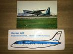 10 Fokker NLM KLM Cityhopper Dornier ansichtkaarten/stickers, Verzamelen, Luchtvaart en Vliegtuigspotten, Nieuw, Ophalen of Verzenden