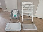 Baby meegroeistoel kinderstoel op wieltjes incl. babybouncer, Ophalen, Gebruikt, Meegroeistoel, Afneembaar eetblad