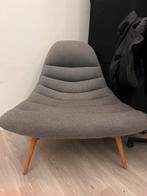 Grijze comfortabele stoel, Ophalen of Verzenden, Zo goed als nieuw, Eén, Stof