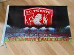 Fc Twente vlag, Ophalen of Verzenden, Zo goed als nieuw, F.C. Twente, Overige typen