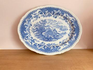 Vintage serveerschaal Seaforth – Wood’s Burslem England beschikbaar voor biedingen