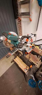 Metabo afkortzaag KGS 216 M, Doe-het-zelf en Verbouw, Ophalen, 70 mm of meer, Zo goed als nieuw, Afkortzaag