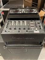 Pioneer dual CD -/ mixer set met bijbehorende flightcase, Muziek en Instrumenten, Mengpanelen, Ophalen, Gebruikt, Minder dan 5 kanalen