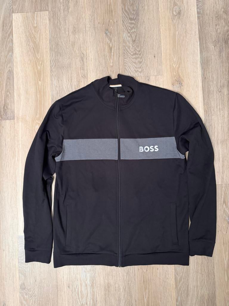 Hugo Boss Trainingspak - Zo Goed Als Nieuw!, Maat 52/54 (L), Zwart, Ophalen of Verzenden, Zo goed als nieuw