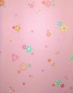 Behang vlinders en bloemen 563-1, Huis en Inrichting, Stoffering | Behang, Ophalen of Verzenden, Minder dan 10 m², Geel