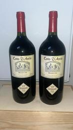 2 Coto D'Arcis Reserva 1998 rode wijn - Utiel-Requena Spanje, Ophalen of Verzenden, Zo goed als nieuw, Rode wijn