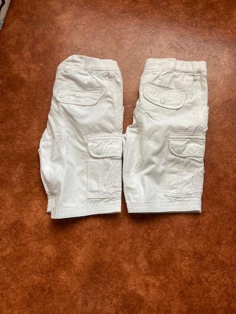 2x witte korte broek Coolcat, Kinderen en Baby's, Kinderkleding | Maat 134, Gebruikt, Jongen, Broek, Ophalen of Verzenden