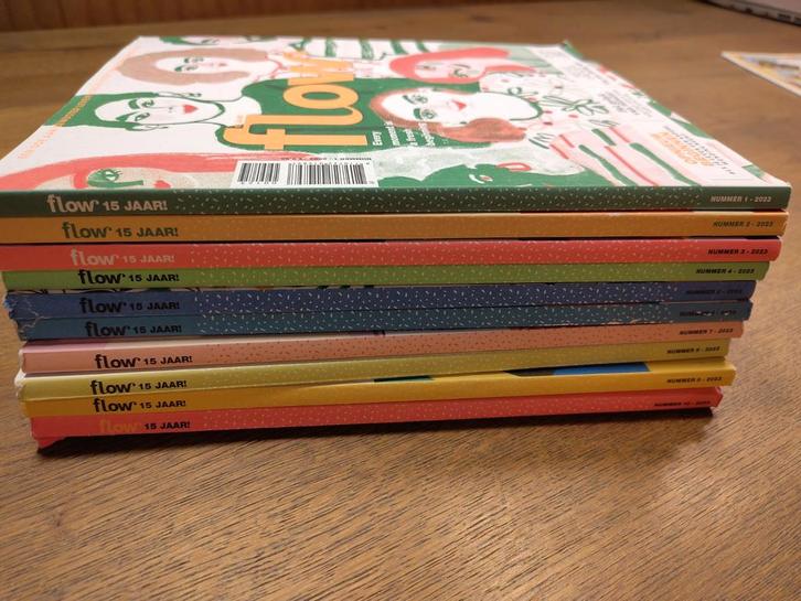 Flow Magazine Jaargang 2023, Boeken, Tijdschriften en Kranten, Gelezen, Damesbladen, Ophalen of Verzenden