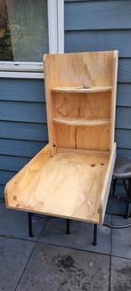 Babywoods wandcomode opklapbaar natuurlijk geolied hout, Ophalen, Zo goed als nieuw, Commode