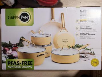 Greenpan Padova Reserve Sunshine Yellow 10-delige pannenset beschikbaar voor biedingen