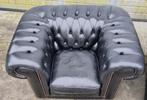2 robuuste Chesterfield club fauteuils Springvale + BEZORGD, Huis en Inrichting, Fauteuils, Gebruikt, Chesterfield, Ophalen of Verzenden