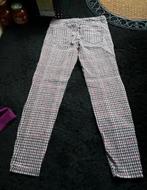 Zara Basic Denim Geruite Skinny Broek Maat 36, Kleding | Dames, Broeken en Pantalons, Overige kleuren, Ophalen of Verzenden, Maat 36 (S)