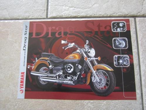 Yamaha XVS650 / XVS650 A Drag Star brochure folder 2000, Motoren, Handleidingen en Instructieboekjes, Yamaha, Ophalen of Verzenden