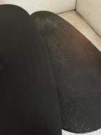 2 salontafels organisch zwart metaal, Ophalen, Minder dan 50 cm, 50 tot 100 cm, Zo goed als nieuw